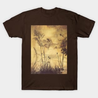 Vintage Fairy's Tightrope by Arthur Rackham T-Shirt